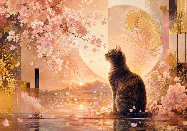 『金色（こんじき）の春霞』 ── Twilight Amber Lounge - 陽古