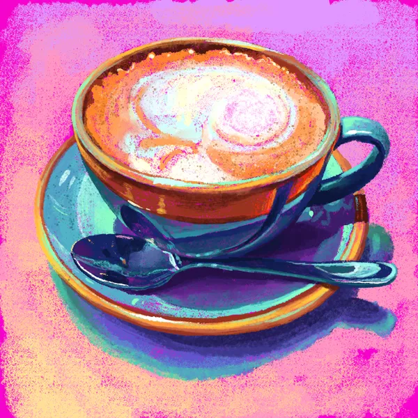 Fuzzy cappuccino - Victoria Georgieva
