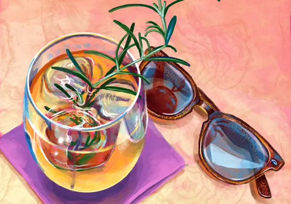 Cocktail and Sunglasses - Victoria Georgieva