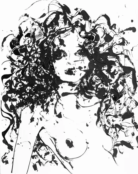 Girl with explosive hair - Masaki