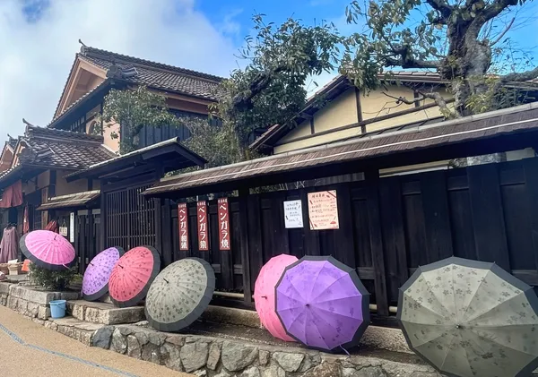 Colorful Wagasa in Fukiya – Traditional Japan - HT　PHOTO