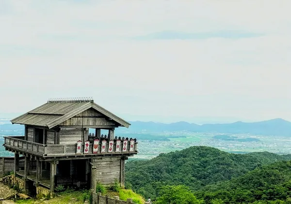 Ancient Kinojo Fortress Overlooking the Kibi Plain - HT　PHOTO