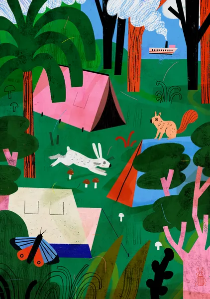A Little Camp by the Sea - MotMot