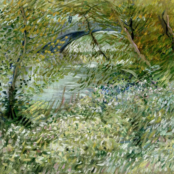 River Bank in Springtime - Vincent van Gogh