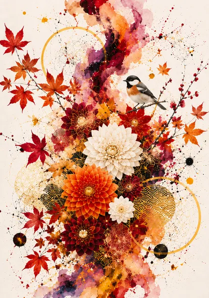 紅葉の詩/Poem of Maple Leaves - 藍玄-AIGEN