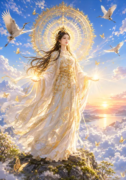 Goddess of Dawnlight｜暁の光の女神 - Cozy Mochi Studio