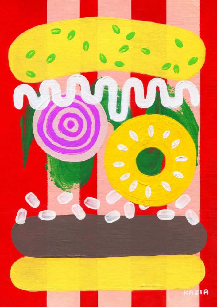 The Funfair Burger - Kasia Sykus