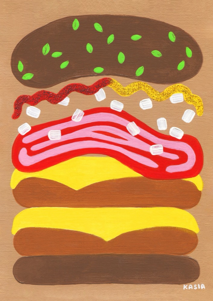 Rise & Dine Burger - Kasia Sykus