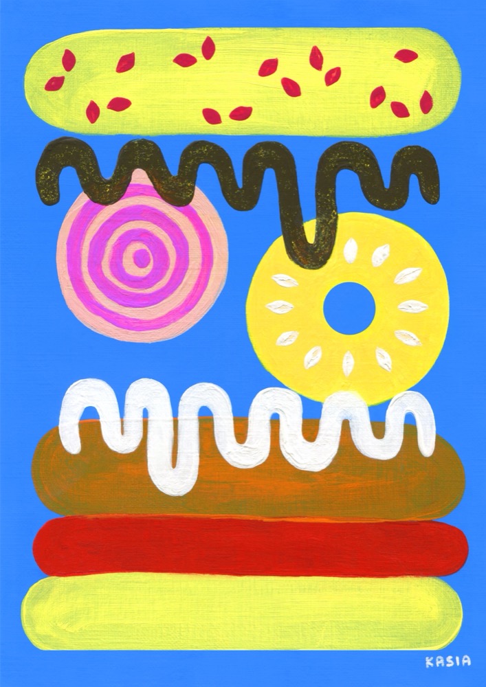 The Summer Splash Burger - Kasia Sykus