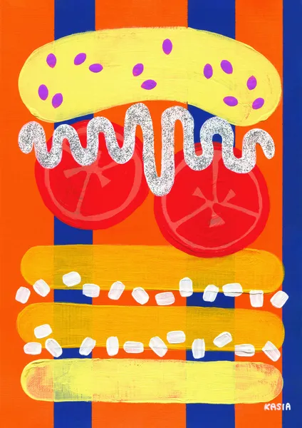 Buns of Fun Burger - Kasia Sykus