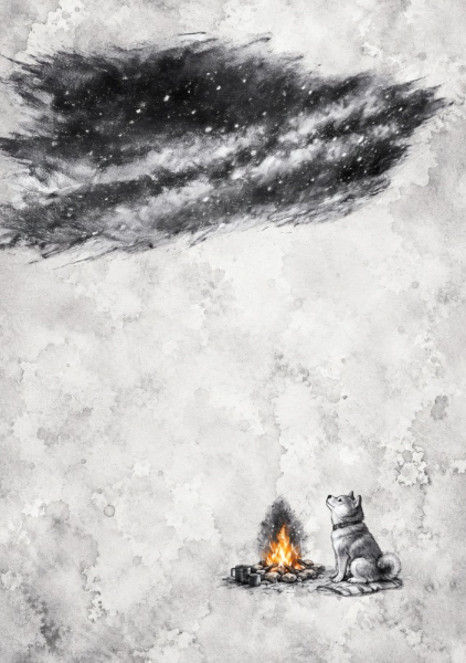 Shiba-inu, Fire - kanahebi
