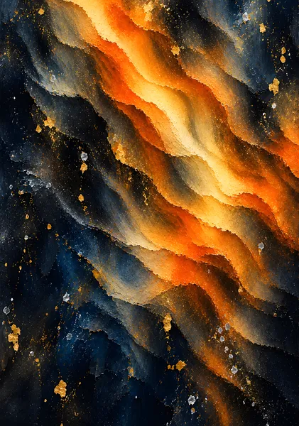 Ember Waves - VelvetGold
