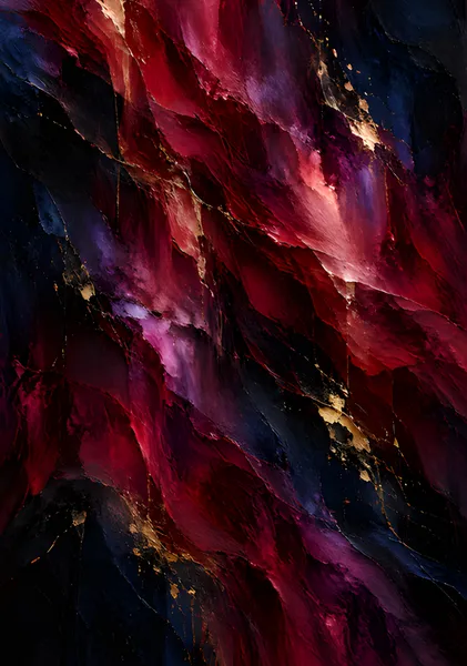 Crimson Aurora - VelvetGold