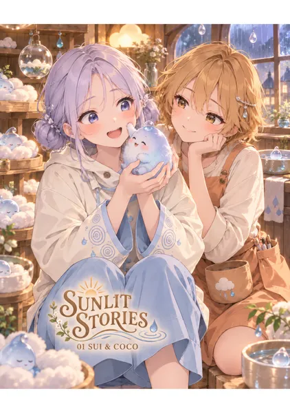 日溜まりストーリーズ / SUNLIT STORIES｜01 SUI & COCO（A3） - laughing albatross