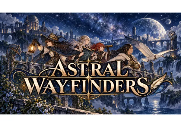 星渡りの測量団 / ASTRAL WAYFINDERS（A3） - laughing albatross