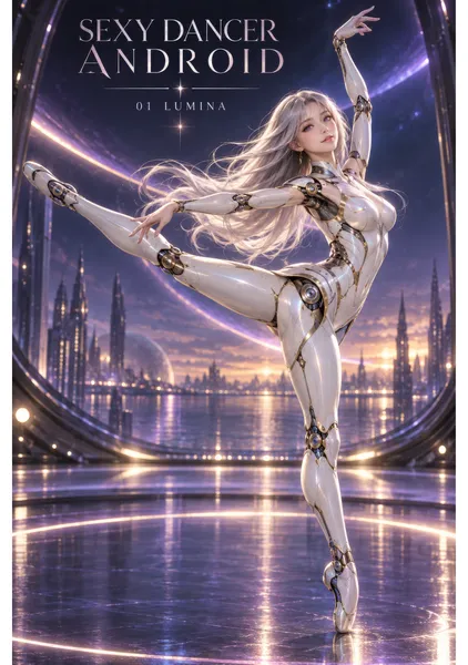 SEXY DANCER ANDROID｜01 LUMINA（ルミナ）A3 - laughing albatross