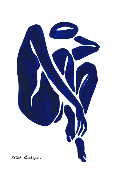 Figure Blue3 - Astrid Babayan