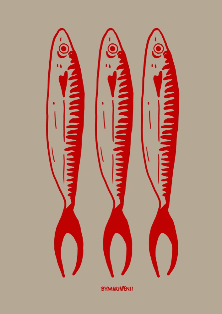 Red Sardines - Maria Pensi