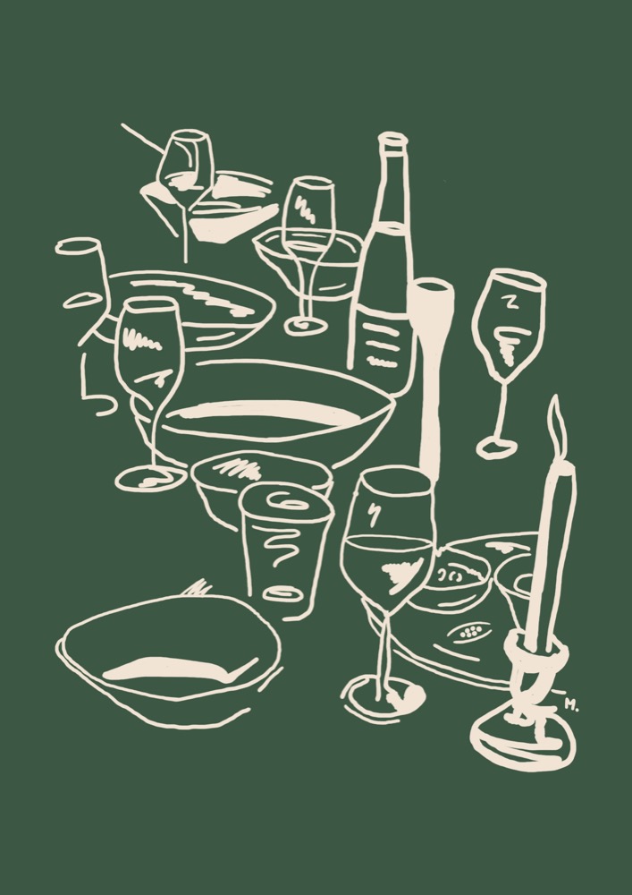 À Table - Maria Pensi