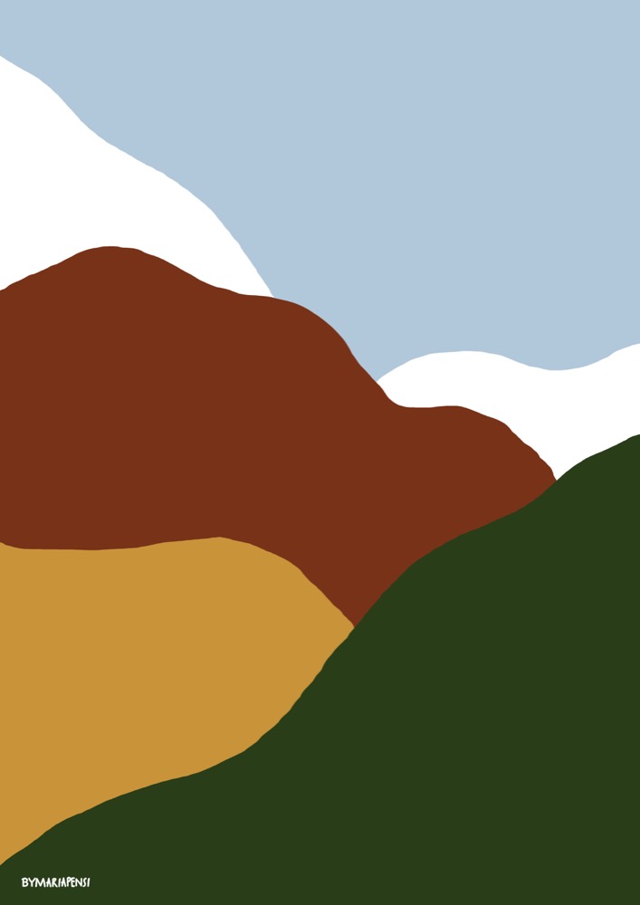 Autumn Mountain - Maria Pensi