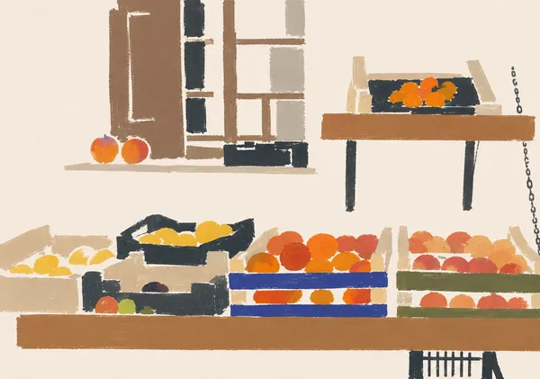 Fruits shop - Maria Pensi