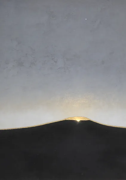 FUJI — Ten States: X. First Light | Sunrise Gold Horizon Art - SUMIGANE