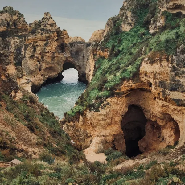Sea Arch and Coastal Caves in Lagos, Algarve, Portugal - Hecate Pim