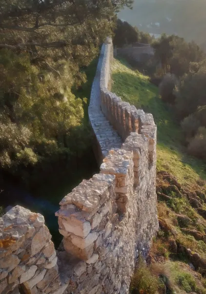 Castle Walls at Sesimbra, Portugal - Hecate Pim