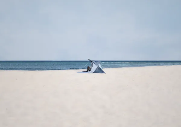 Minimalist Beach Scene on Armona Island, Algarve, Portugal - Hecate Pim
