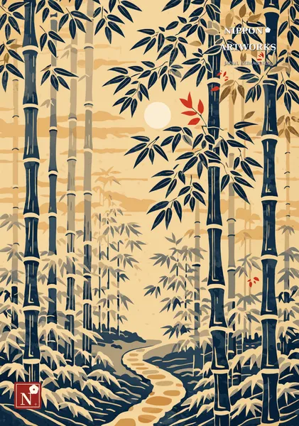 Bamboo Forest Path in Japan.simple - NIPPON ARTWORKS