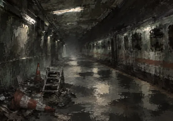 The abandoned platform - Haru Yanagi