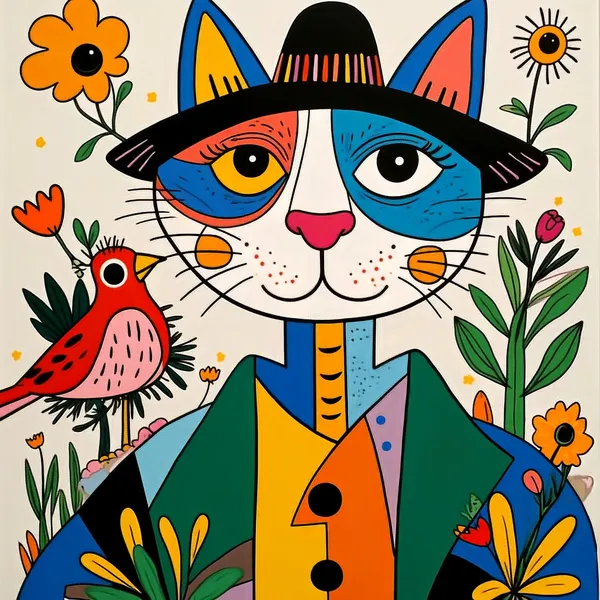 Colorful Cat Parade ― カラフル・キャット・ワルツ - Studio Moderno