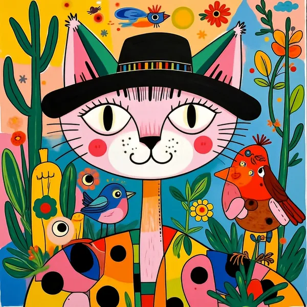 Colorful Cat Parade ― カラフル・キャット・パレード - Studio Moderno