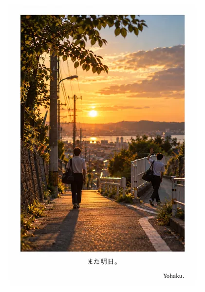 また明日。 / See You Tomorrow - Yohaku.