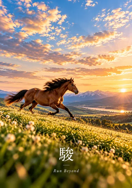 駿 / Run Beyond - Yohaku.