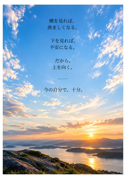 足るを知る。 / Content With What Is - Yohaku.