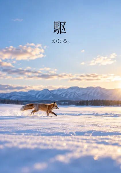 駆 / Run Wild - Yohaku.