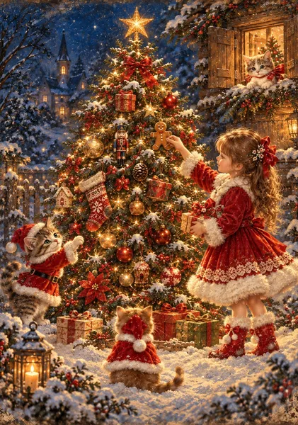 聖夜の街 ― Christmas Eve - 愛子coco cloche