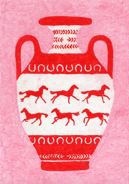 Lucky Horses Amphora - Anyone Can Yeehaw