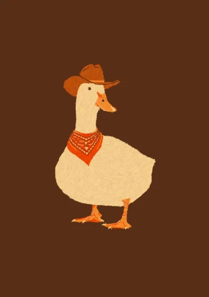 Bo The Cowboy Duck - Anyone Can Yeehaw
