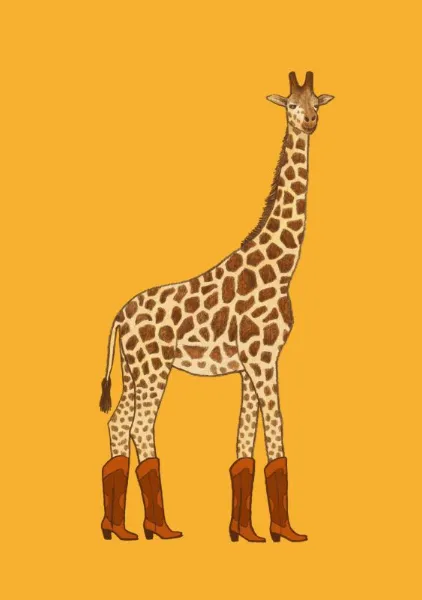 Jolene The Giraffe Cowgirl - Anyone Can Yeehaw