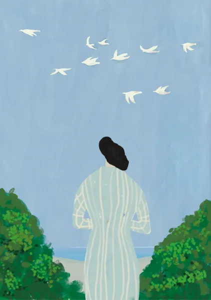 Woman Standing - By Garmi Studio