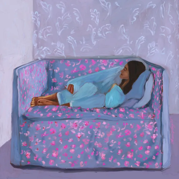 LAZY DAYS ON COUCH - osheensgallery