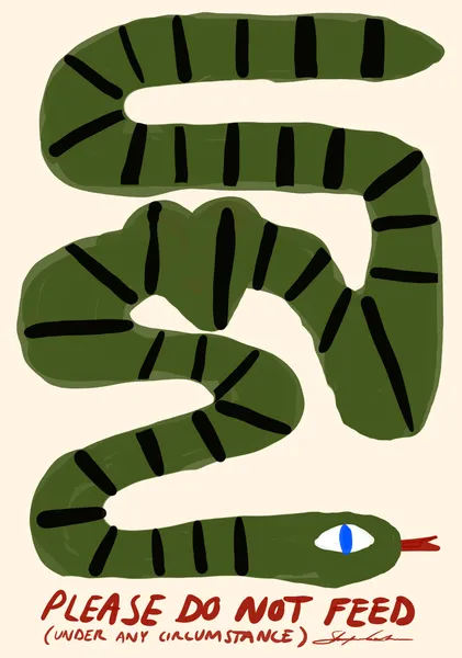 Do Not Feed the Snake - Stephie Cardona