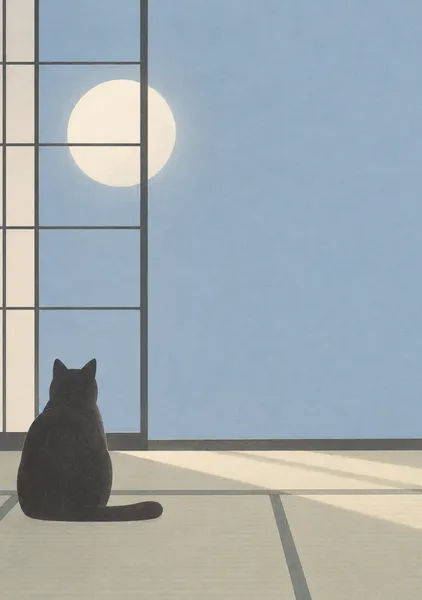 月と猫のやさしい時間 ― Moonlit Moments - Kojiron