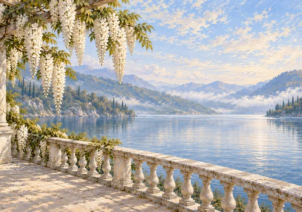 白藤の湖畔 ― Lakeside Wisteria - Kojiron