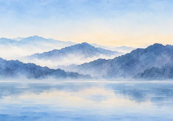 夜明けを待つ湖 ― A Lake Awaiting Dawn - Kojiron