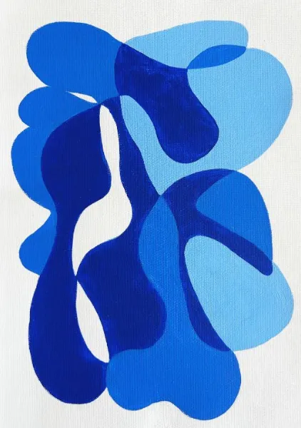 Shades of blue - Zuyu Wang