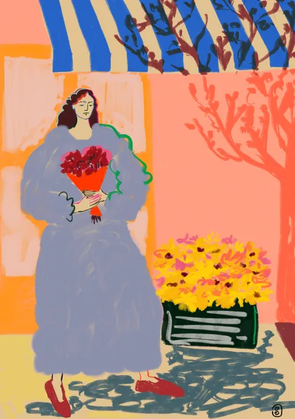 Flower Shopping - Sandra Poliakov