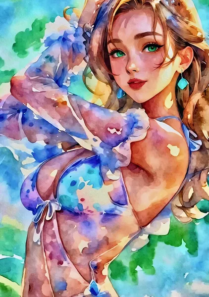 The marvelous lady - M&K art studio